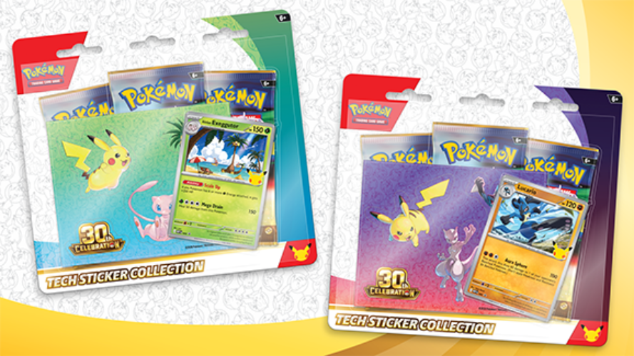 Pokémon TCG: Tech Sticker Collection - Assorted - 30th Celebration