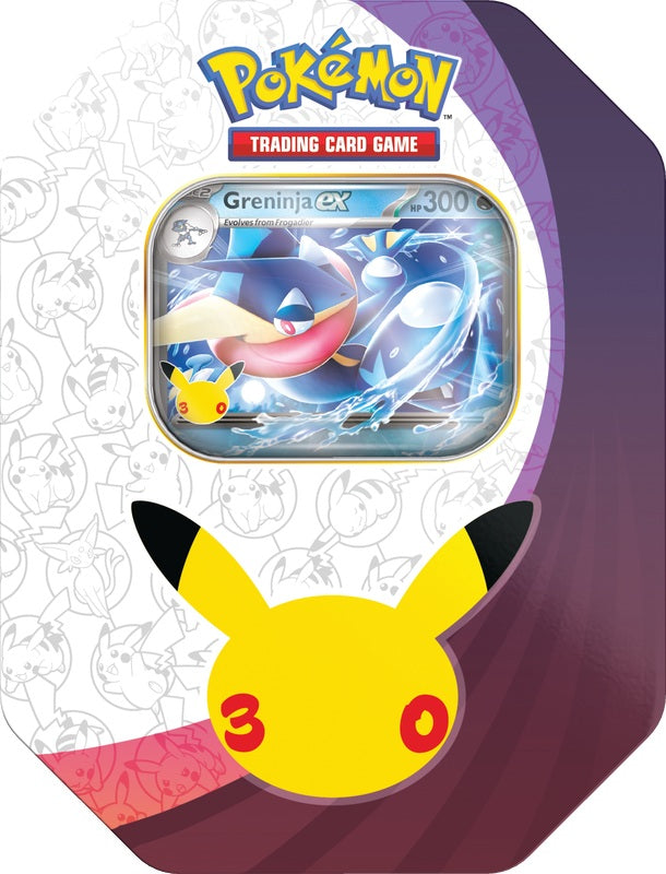 Pokémon TCG: ex Tin  - Greninja - 30th Celebration